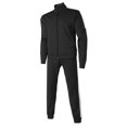 thumbnail image 2 of Hat and Beyond Mens Active Casual Track Jacket Jogger Two Tone Combo Set Sweatsuit, 2 of 5