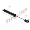 thumbnail image 3 of Hydraulic Cylinder 3 in bore x 4 in stroke tie rod hydraulic cylinder Tie-Rod Double Acting 2500 PSI, 3 of 6