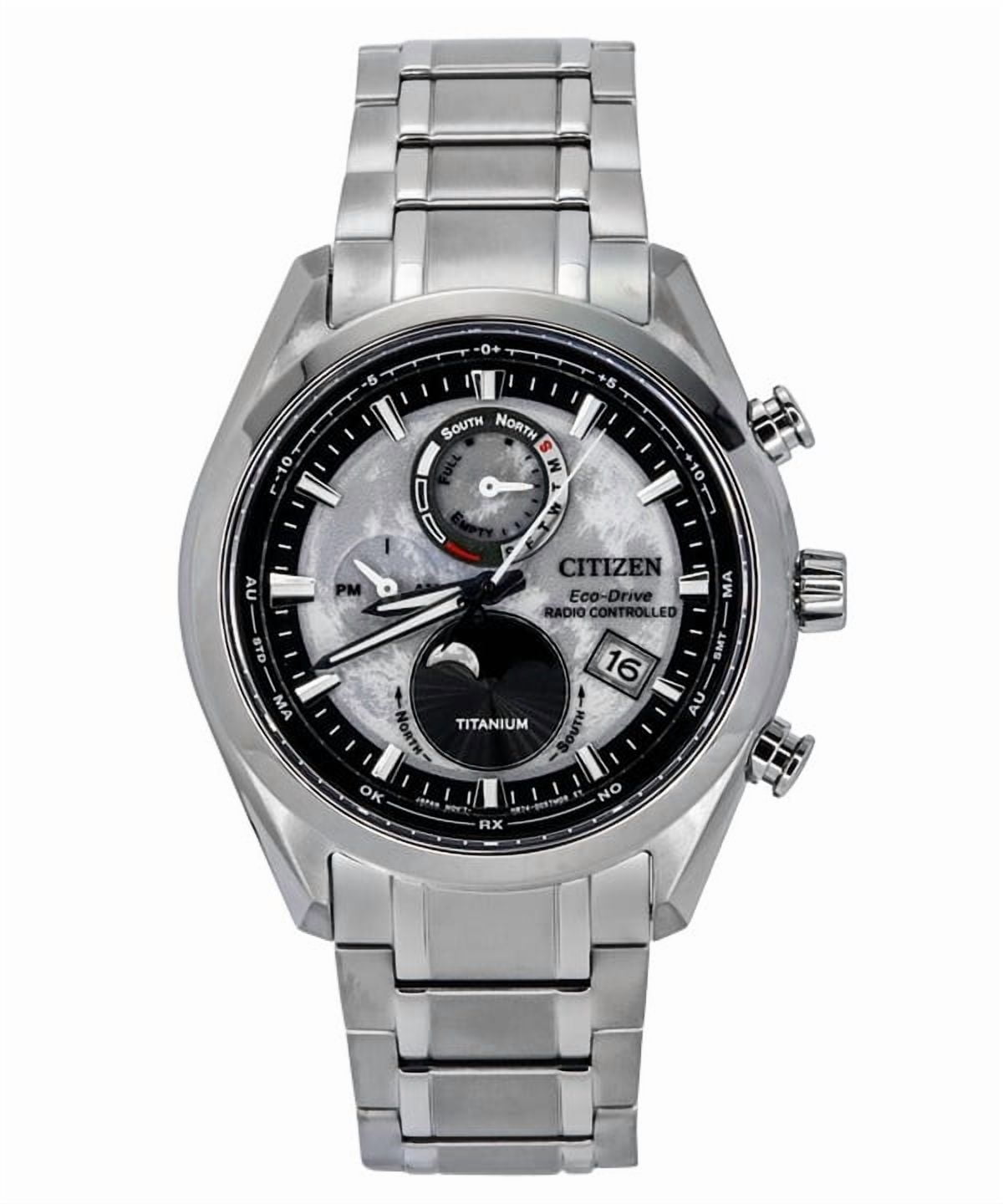 Citizen Attesa Eco-Drive Black Dial Men's Watch CB3045-61E