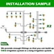 thumbnail image 3 of Kit de riego por goteo, sistema de riego de jardín con manguera Maotong de 73 m, 3 of 6