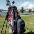 thumbnail image 2 of Yuyamidu Boho Flowers Golf Towel, Large Size Golf Cleaning Towel, Absorbent Towels for Golf Bags, Carts and Clubs, Easy-Clean, 2 of 7