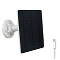 thumbnail image 1 of Paneles solares de 5 W IP65 a prueba de agua con cable de 3 metros para cámara de batería de 5 V, cámara de bajo consumo, cámara de seguridad para exteriores, C, 1 of 7