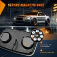 thumbnail image 2 of Nilight 2Pcs 12inch Roof Top Strobe Lights 48Led Hazard Light Emergency Safety Warning Led Flashing Light Bar Magnetic Mount 12V 24V for Cars Trucks Snow Plow Construction Vehicles, 2 of 7