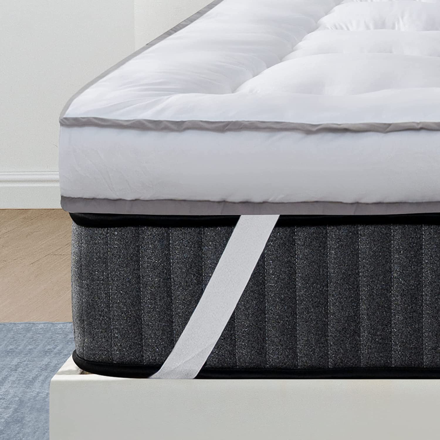 SHMAMT Mattress Topper Full, Cooling Extra Thick Soft Full Size Pillow