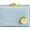 Baby Blue, variant on Cute Trifold Wallet for Women Girls, Press-Lock Coin Wallet with ID Window, PU Leather Floral Small Wallet, Fits Purses & Pockets (Floral Lavender)