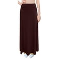 thumbnail image 4 of Women's Stretch Knit Fit and Flare A-Line 36" Maxi Length Skirt, 4 of 4
