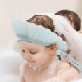 thumbnail image 2 of Gorro de ducha para bebé, gorro de baño, protección de silicona segura para el baño, sombrero de visera suave ajustable para protector de cabeza y oídos, regalos de Navidad, 2 of 2