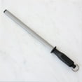 thumbnail image 2 of Messermeister 800 Grit Diamond Narrow Edge Kitchen Knife Sharpening Rod, 12 Inch, 2 of 2