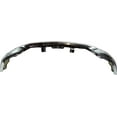 thumbnail image 4 of Bumper Compatible with Chevrolet Silverado 1500 2016-2018 Chrome All Cab Types with Impact Bar Skid Plate with Fog Light Holes and IPAS Holes, 4 of 5