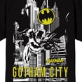 thumbnail image 4 of Batman Gotham City T-shirt Noir à Col Rond à Manches Courtes pour Adulte -TG, 4 of 5