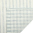 thumbnail image 4 of Nanshing Ethel Rod Pocket 3-Piece Stripes Tier Curtain Sets, Blue, 56" x 14", 4 of 5
