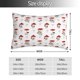 thumbnail image 2 of Fotbe Different Mushrooms Funda de Almohada Decorativa Estilo Occidental, Lujo en Algodón, Fundas para Almohadas King, Cojín Estampado para Decoración del Hogar-20"x30", 2 of 6