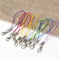 thumbnail image 3 of 1-30Pcs Hand Wrist Lanyard for Cellphone Lanyard Lariat Cords Lobster Clasp Rope Keychains Hooks Mobile Phone Strap String 70mm Random Color-1PCS, 3 of 6