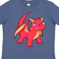 thumbnail image 4 of Inktastic Cute Baby Red Dragon Boys or Girls Toddler T-Shirt, 4 of 5