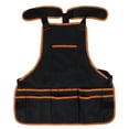 thumbnail image 1 of zhangqiuzhi Multifunction Work Apron Tool Apron for Garden Cleaning Staff Car Wash Employees UseOrange Edge, 1 of 16