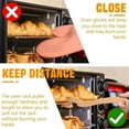 thumbnail image 4 of 2pcs Wood Oven Rack Puller Long Handle Oven Stick for Kitchen Appliances Baking Cooking Toaster Air Fryer Accessories, 4 of 5