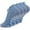 2 Pairs Light Blue, variant on Breathable Cotton Anti Skid Trampoline Socks for Fitness, Light Gray, Large, 2-Pack