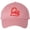 Pink, variant on Love Heart Text Embroidered Hat | Mom Girlfriend Loved One Valentines Day Adjustable, Unstructured Dad Cap (Grey)