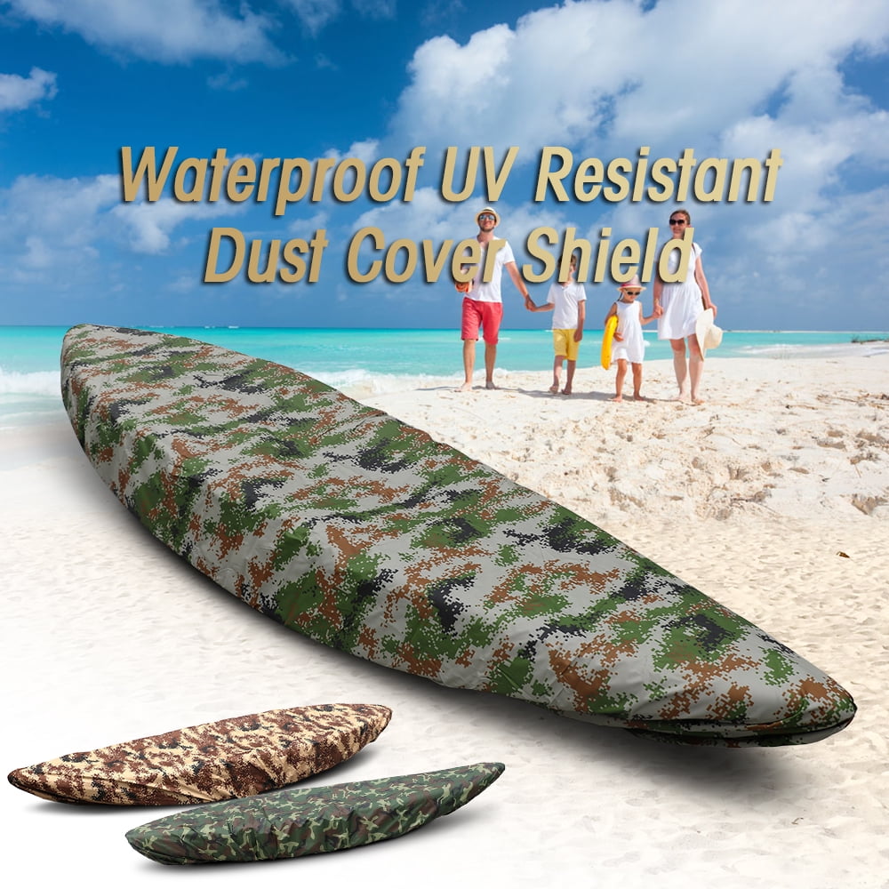 Professional Universal Kayak Cover Canoe Boat Waterproof UV Resistant Dust Storage Cover Shield
