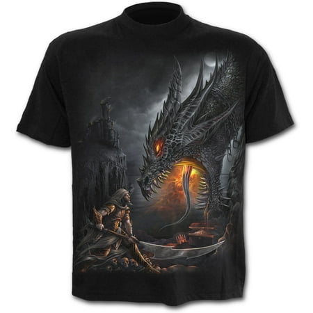 Dragon Slayer T-shirt - Direct DRAGON SLAYER Cotton T-Shirt BlackDragon