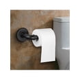 thumbnail image 3 of Heavy Duty Rustic Industrial Pipe Toilet Paper Holder (black), 3 of 5