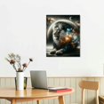 thumbnail image 3 of Nawypu Lion Canvas Wall Art Lioness and Cubs Picture Animal Painting Prints Artwork for Home Living Room Decorations Framed Ready to Hang, 3 of 5