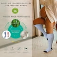 thumbnail image 4 of UZMOG 3 Pack Plus Size Compression Socks for Women & Men, Extra Wide Compression Socks Calf Knee High Stockings, 4 of 4