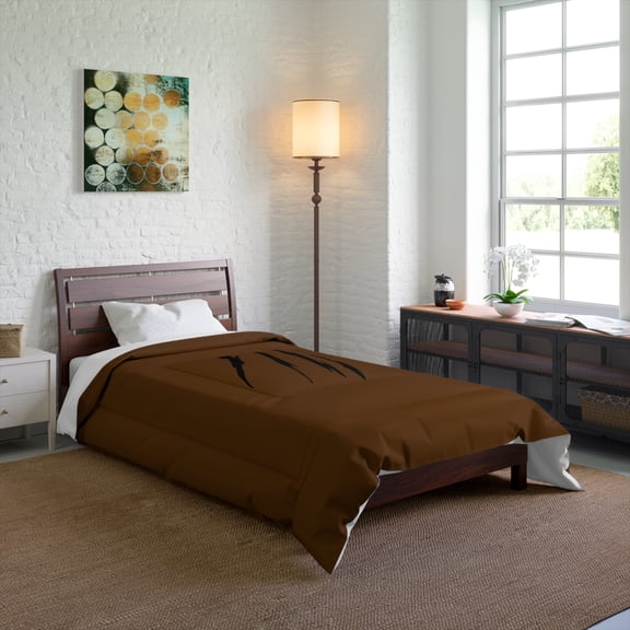 Effete Feline Claw Marks Scratch Comforter