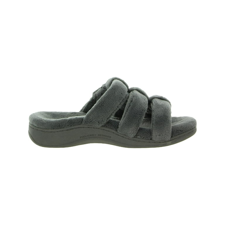 Vionic open toe slippers hot sale