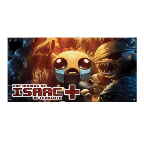 The Binding of Isaac-Theme Backdrops Banner Birthday Party Decor Supplies Personalized Party Backdrop Decoration,5x3ft(150x90cm)