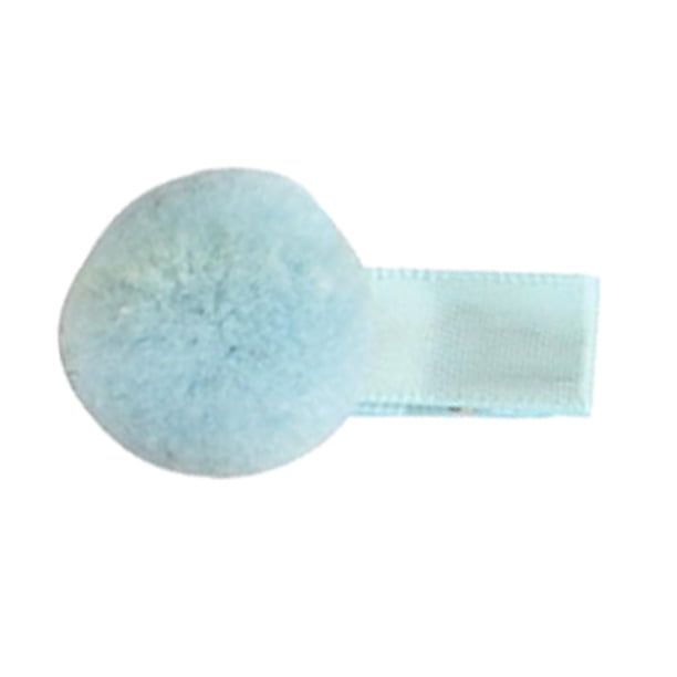 Accesorios para Cabeza de Pelo de Princesa para Niñas, de Moda, Multicolores, para Bodass de Cumpleaños Y - verde, tal se describe verde Sunnimix Pinzas para el cabello Fuzzy Ball