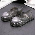 thumbnail image 3 of breaise Jelly Shoes for Girls, Children's Fishermen Sandals Princess Birthday Sandals for Little Girls, Toddler Glitter Sandals, 3 of 3