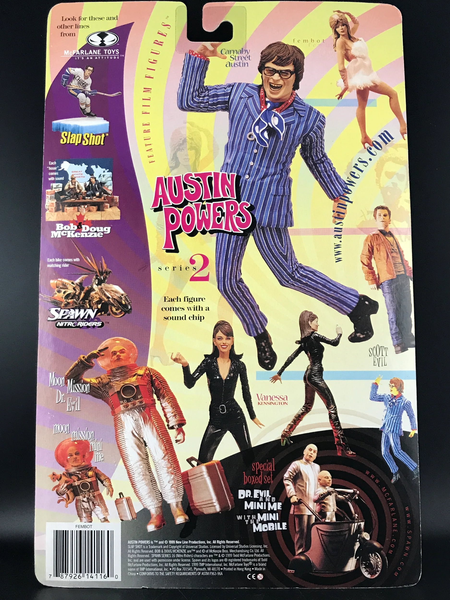 Austin Powers Fembot Action Figure - Walmart.com