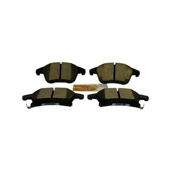 Front Brake Pad Set - Compatible with 2013 - 2020 Ford Fusion 2014 2015 2016 2017 2018 2019