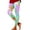 A-Pink37, variant on XIAONU Bunny Print Leggings For Women Slim Stretchy High Waisted Full Length Soft Legging Stretchy Festive Holiday Leggings