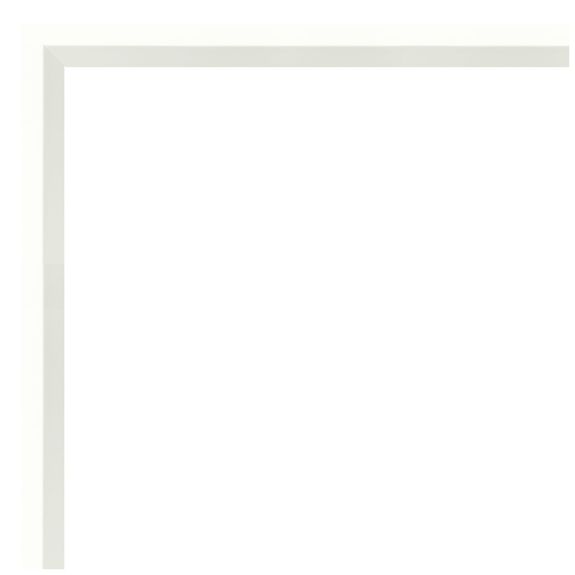 Amanti Art Natural Cork Board Wood Framed Lucie White Bulletin Board 37 in. x 25 in.