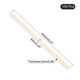 thumbnail image 2 of Wooden Coffee Stir Sticks,100 PCS 5.51 Inch Individually Paper Wrapped Disposable Wooden Stir Sticks, 2 of 5