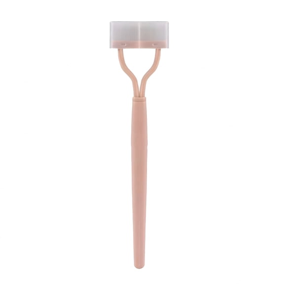 EXLEAF Portable Curved Eyelash Comb Ergonomic Steel Teeth Lashes Separator Tool Women