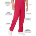thumbnail image 2 of Landau ProFlex Tailored Fit Comfort Stretch 6-Pocket Scrub Pants for Men 2103, 2 of 4
