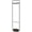 Black, variant on Proman Products Hollywood Metal Hall Tree Coat Rack Organizer with Hooks, White