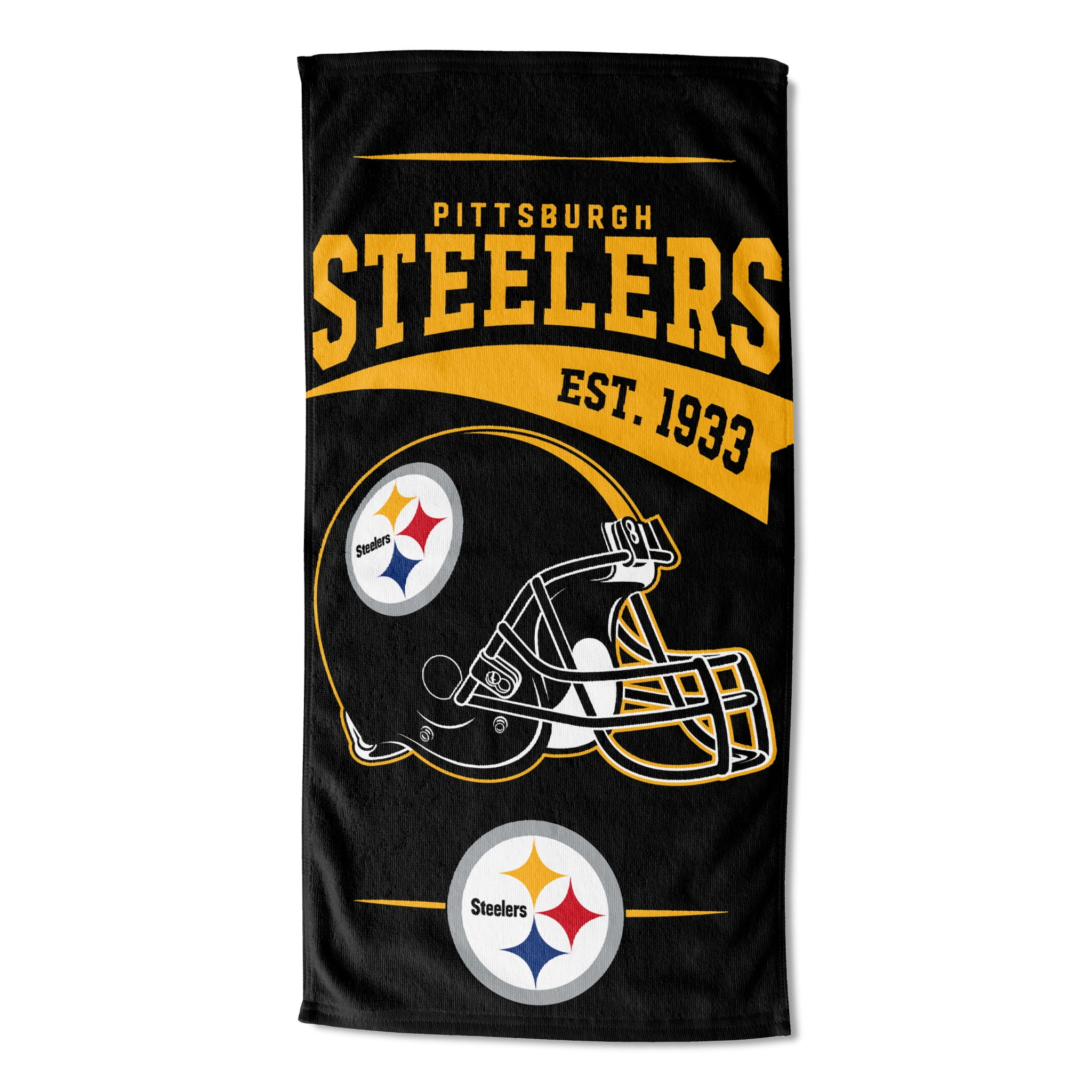 NFL Pittsburgh Steelers "3 Step Drop" Beach Towel, 1 Each