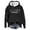 Black, variant on NinXxx Women's Letter Print Hoodie Casual Loose Pullover Sweatshirt Pink XXL