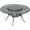 61" Round Table W/ Lazy Susan, variant on MEETWARM Outdoor 31" Lazy Susan Turntable for Table, All Weather Cast Aluminum Large Round Serving Plate Tabletop Rotating Tray with 2" Umbrella Hole, Silent & Smooth Spin, Dark Bronze