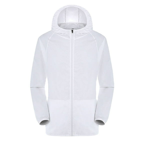 Men's Lightweight Windproof Rainproof Jacket Casual Windbreaker Top Coat for Outdoor Activities