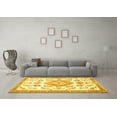 thumbnail image 3 of Ahgly Company Indoor Rectangle Medallion Yellow Traditional Area Rugs, 3' x 5', 3 of 4