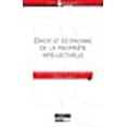 thumbnail image 1 of Droit et économie de la propriété intellectuelle, 1 of 1