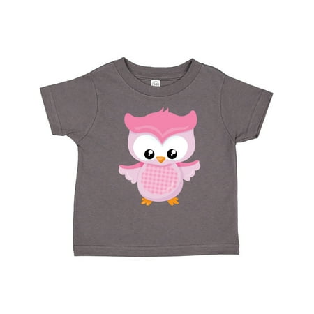 

Inktastic Cute Pink Spring Owl Gift Toddler Toddler Girl T-Shirt
