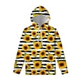 thumbnail image 3 of Sudadera con capucha con estampado floral en 3D de girasol para hombre y niño, moda Harajuku, estampado de flores y plantas, sudadera con capucha para primavera y otoño, 3 of 5
