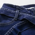 thumbnail image 5 of Tdoqot Women's Seamed Flare Jeans- High Rise Summer Casual Denim Pants Dark Blue Size 8, 5 of 6