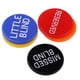 thumbnail image 3 of Conjunto de Botón de Distribuidor Ciego Grande Ciego para Piezas de Juego de Casino de Cartas de Póquer , 5 piezas, 3cm, 3 of 7